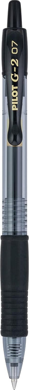 PILOT G2 Premium Refillable & Retractable Rolling Ball Gel Pens, Fine Point, Black Ink, 12 Count (Pack of 1) (31020)