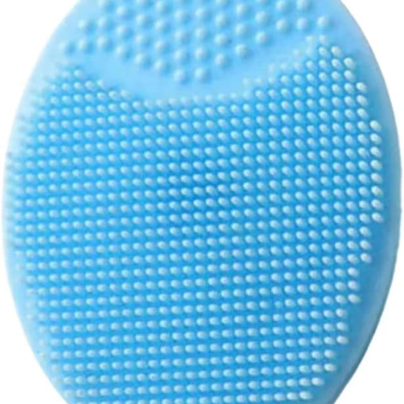 PandaEar Baby Healthcare & Grooming Kit - Baby Safety Set Comb, Brush, Finger Toothbrush, Nail Clippers, Scissors, Nasal Aspirator - Nursery Care Kit (Blue)