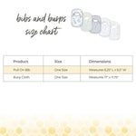 Burt's Bees Baby 100% Organic Cotton Burp Cloths, 17x11.75 in, 5-Pack | Extra absorbent large burp cloths are perfect for catching every messy moment
