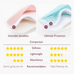 Momcozy Reusable Breast Pads, Breastfeeding Essentials, Thick 6PCS | Washable, Dry-wet Bag, Wash Bag, Portable for Travel, Super Absorbent, and Large Capacity