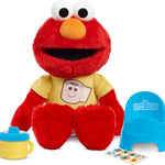 Sesame Street Potty Time Elmo 12-Inch Sustainable Plush Stuffed Animal