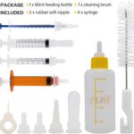Puppy Kitten Bottle for Nursing, Newborn Baby Dog Cat Rabbit Feeding Feeder