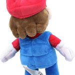 Little Buddy Super Mario All Star Collection 1414 Mario Stuffed Plush, Multicolored,9.5"