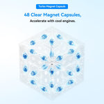 gan 356 me, 3x3 magnetic speed cube with 48 magnets, 12 tension settings, ideal for kids and adults