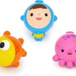 Munchkin Fishin' Magnetic Baby and Toddler Bath Toy, 4pc Set, Suitable for Boys and Girls 24 Months and Up