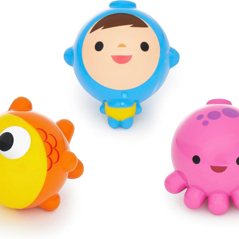 Munchkin Fishin' Magnetic Baby and Toddler Bath Toy, 4pc Set, Suitable for Boys and Girls 24 Months and Up