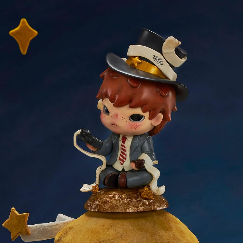 POP MART Hirono× Le Petit Prince Series Figures, Blind Box Figures, Random Design Action Figures Collectible Toys Home Decorations, Holiday Birthday Gifts, Single Box