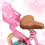 XJD Girls 12-16 Inch Kids Bike with Training Wheels, Streamers, and Adjustable Seat
