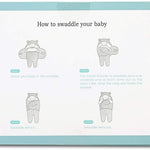 Baby Swaddle Blanket | Ultra-Soft Plush Essential for Infants 0-6 Months | Receiving Swaddling Wrap White | Ideal for Baby Boy Accessories and Newborn Registry | Perfect Baby Girl Shower Gift