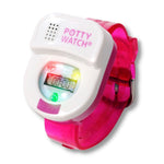 The Original Potty Watch Lights & Music Reminds Your Kiddo It's Time to Go | We Make Potty Training Fun! Water-Resistant, Plays Music & Lights Every 30, 60, or 90 Minutes. Pause for naps or night., Pink
