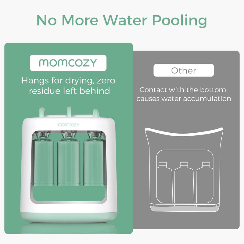 Momcozy Squeeze Station | Baby Food Maker,Pouch Filler for Homemade Baby Puree, BPA-Free, Dishwasher Safe, with Reusable Baby Food Pouches for Toddlers