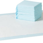 Amazon Basics Leak-Proof Dog and Puppy Potty Training Pee Pads with Quick-Dry 5-Layer Design, X-Large Size 28 x 34 Inch, Blue & White, 40-Pack