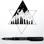 Pilot Precise V5 Rollerball Pens, Extra Fine Point 0.5 mm Black Pens, Black, Pack of 12 - Ideal for School, Journaling & Office Writing