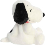 Aurora® Adorable Peanuts® Palm Pals™ Snoopy Stuffed Animal - Officially Licensed Toys for All Snoopy Fans - Nostalgic Gift for Adults and Birthday Celebrations - White 5 Inches