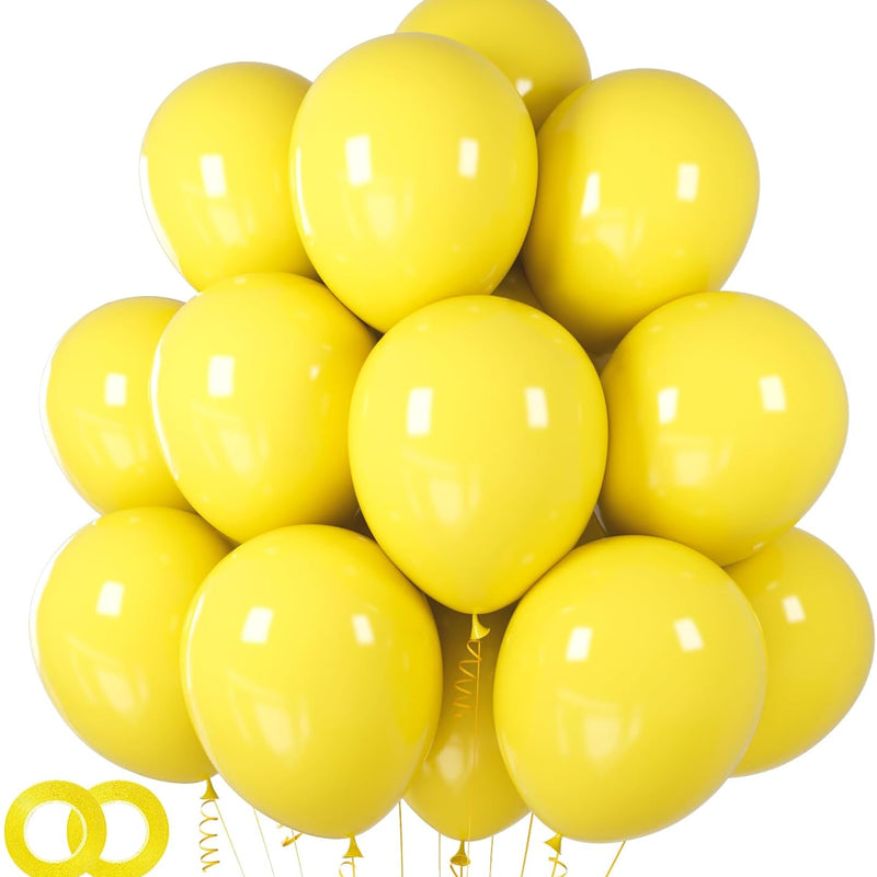 12 inch Matte Black Red and White Latex Balloons 100-Pack for Birthday Party Decorations
