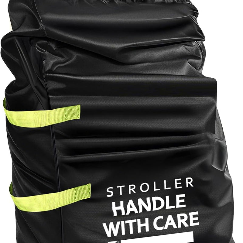 Stroller Bag for Airplane, 46" H x 21" W x 13" D, Baby Travel Essentials | Stroller Cover for Air Travel, Gate & Baggage Check,Fit Single/Double/Jogging/Umbrella/Baby Stroller Travel System as Chicco