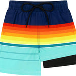 Sarfel Boys Swim Trunks with Compression Liner Kids Swimsuits Boys Bathing Suit Kids Board Shorts Teen Boy Quick Dry Shorts