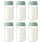 10oz Breastmilk Storage Bottle, Compatible with Momcozy Milk Cooler 22oz & Spectra Pumps, BPA-Free Wide-Neck Collection Bottles for Pumping & Fridge, Breastfeeding Essentials, 4PCS