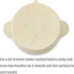 PandaEar 3 Pack Baby Bowls with Suction| Stay Put Silicone Food Bowl for Babies Kids Toddlers Infants| Food Grade Soft Safe BPA-Free Silicone (Pink)