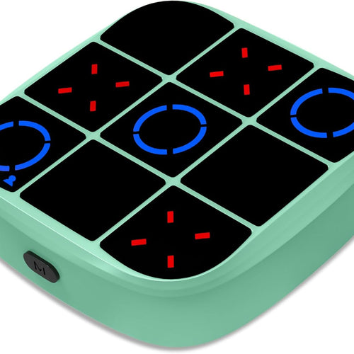 4-in-1 Tic-Tac-Toe Bolt Game: Handheld Puzzle Console for Educational & Memory Growth