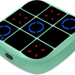 4-in-1 Tic-Tac-Toe Bolt Game: Handheld Puzzle Console for Educational & Memory Growth