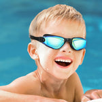 Aegend Swim Goggles for Kids Youth 3-14 Anti-Fog Anti-UV Comfort Fit Goggles for Swimming