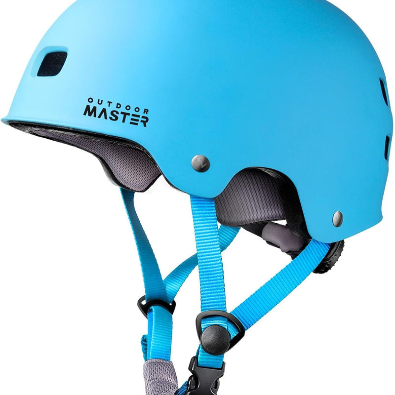OutdoorMaster Skateboard Helmet for Kids, Youth, and Adults - Multi-Sport Cycling, Scooter, Roller Skate, Inline Skating