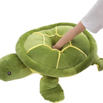 Dalmao 28 Inch Big Sea Turtle Stuffed Animals, Cute Giant Large Jumbo Soft Plush Toys, Ocean Green Turtle Plushie Body Pillow, Gifts for Kid Boys, Girls, Girlfriend, Birthday