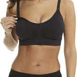 HOFISH 3PACK Full Bust Seamless Nursing Maternity Bras Bralette S-XXL with Extra Bra Extenders & Clips
