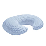 ESEN Nursing Pillow and Body Positioner for Breast Feeding and Bottle Feeding, Ultra Soft Baby Breastfeeding Pillows with Removable Nursing Pillow Cover for More Support for Mom and Baby (Blue)