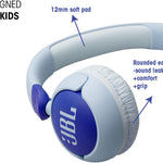 JBL Junior 320 - Wired On-Ear Kids Headphones with Safe Sound and Built-in Mic