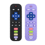 Chuya Silicone Remote Teethers Baby Teething Toys, TV Remote Teether for 3-6-12-18 Months Babies