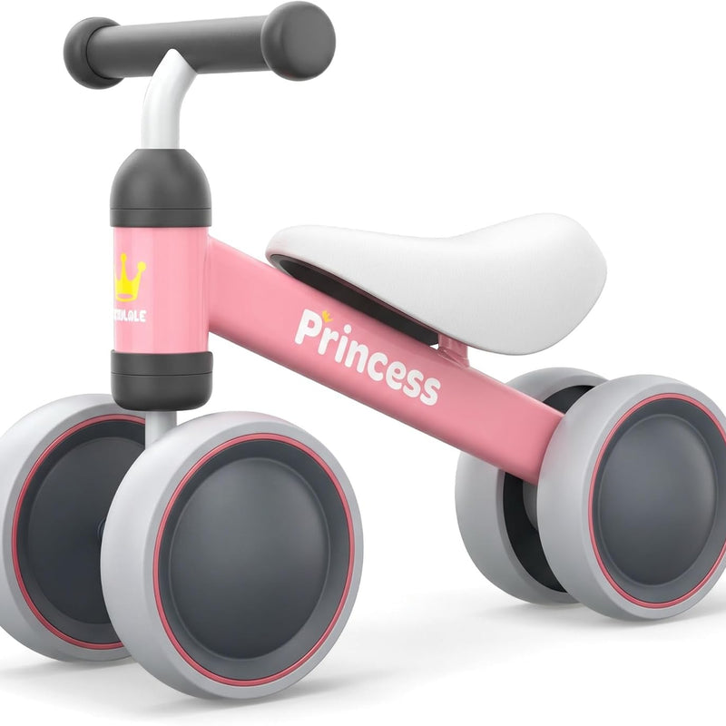 Bekilo Baby Balance Bike for 1 Year Old Girl with LED Light Up Wheels