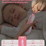 Baby Healthcare and Grooming Kit, Electric Safety Nail Trimmer Baby Nursery Kit, Newborn Care Kits with Hair Brush Comb for Newborn Infant Toddlers Baby Boys Girls Kids, Baby Shower Gifts