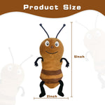 6-Piece Insect Finger Puppet Set for Kids & Toddlers, Soft Fabric Mini Hand Puppets, Realistic Animal Characters for Engaging Role-Playing & Interactive Storytelling Activities.