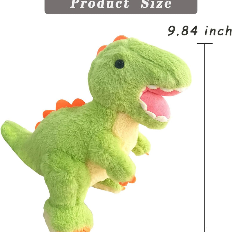 Cute Dinosaur Stuffed Animals Plush Toys,9.84 Inch Tyrannosaurus Plushies,Great Birthday Gifts for 3 4 5 6 7 8 Year Old Boys Girls