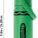 CamelBak Crayola Chug Insulated Stainless Steel Water Bottle, Cold Retention Design with Spill Resistant Chug Lid for Everyday Hydration, 16oz, Mountain Meadow
