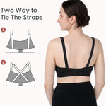 Momcozy Hands Free Pumping Bra, Adjustable Breast-Pumps Holding and Nursing Bra, Pumping & Nursing Bra in One