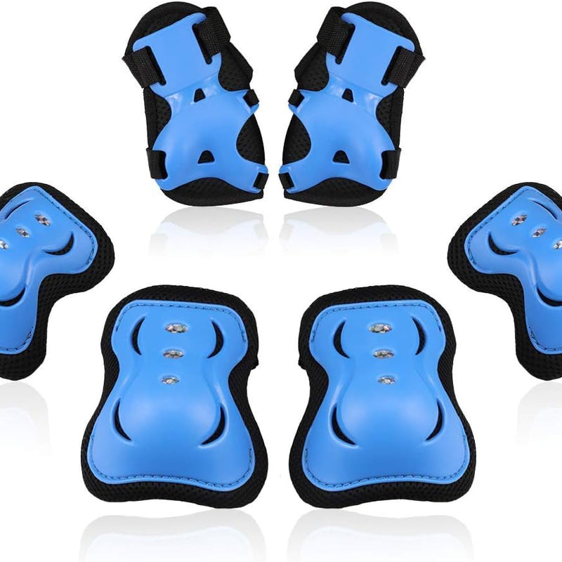 BOSONER Kids/Youth Knee Pad Elbow Pads Guards Protective Gear Set, Multifunctional, Adjustable, Comfortable, Lightweight