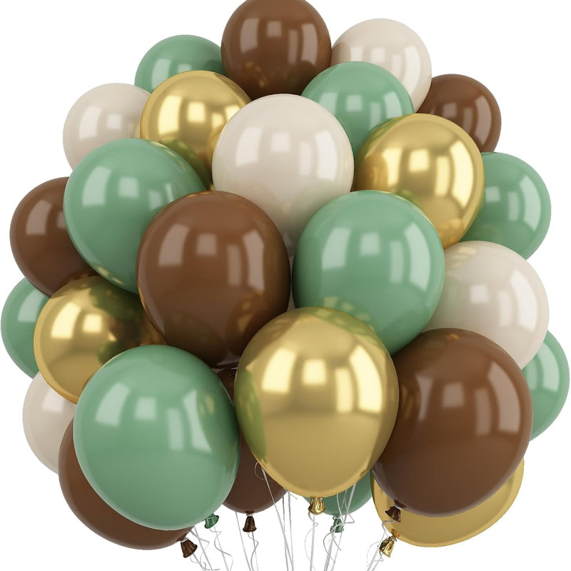 12 Inch Blue Silver Balloons Set, Dark Navy Confetti Party Latex Balloon for Birthday Graduation Baby Shower