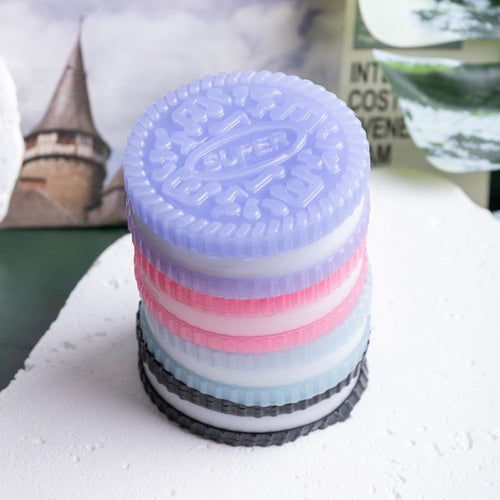 Stress Relief Silicone Taba Squishy for Adults, Ultra-Soft Squeeze , Decompression Venting, Perfect for Stress and Anxiety Relaxing (4Pcs-B)
