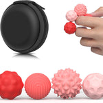 Magnetic Balls Fidget Toys Adults, 8pcs Stress Relief Magnet Sensory Ball with Silicone Shell for to Hands Anxious Mind,Office Desk Fidget for Autism ADHD Anxiety, Stocking Stuffers for Teens Girl