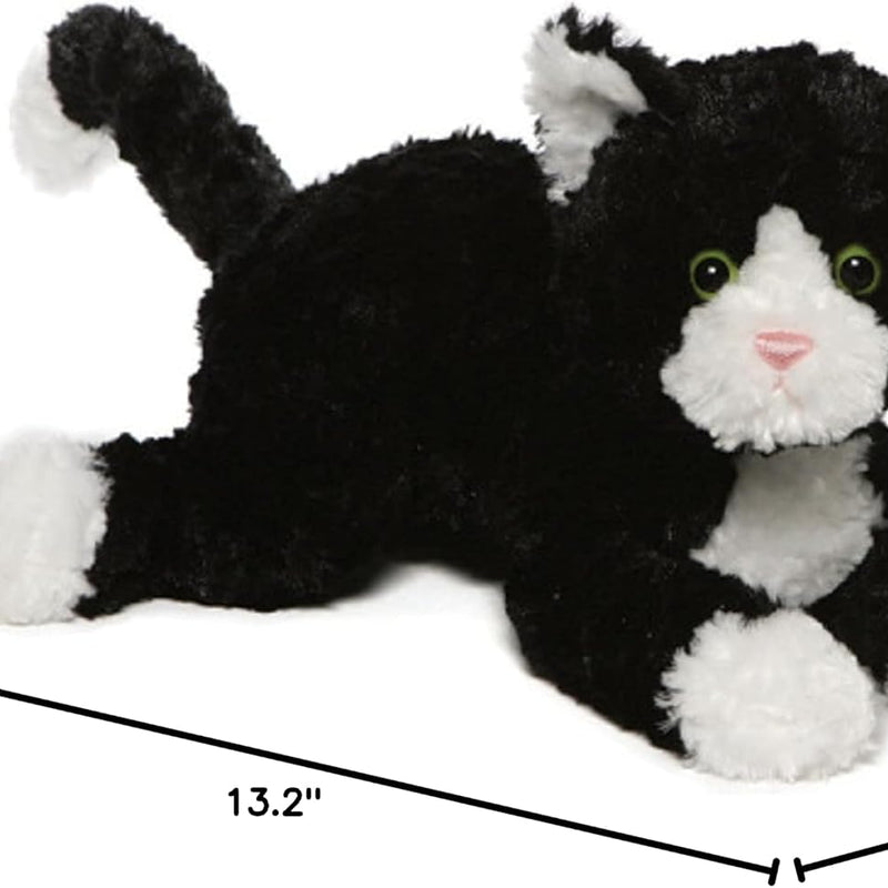 GUND Sebastian Tuxedo Kitten Plush Toy, Premium Cat Stuffed Animal for Ages 1 and Up, Black/White, 14”