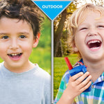 Ekids Paw Patrol static-free extended range walkie talkies for kids indoor and outdoor use, Chase Marshall