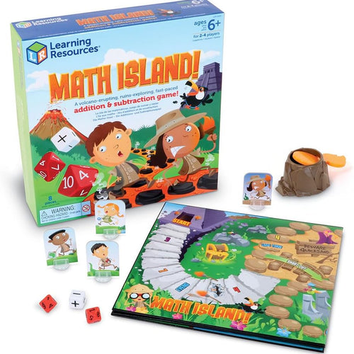 Learning Resources Math Island Addition & Subtraction Game for Kids