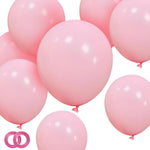 12 inch Matte Black Red and White Latex Balloons 100-Pack for Birthday Party Decorations