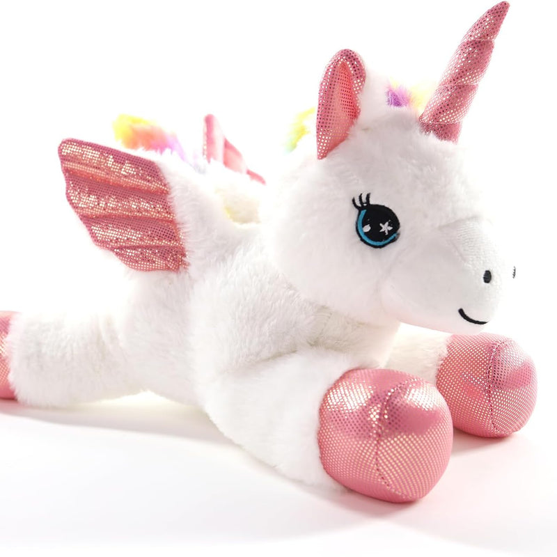 Sew Butiful 8" Unicorn Stuffed Animal - Cute Plush Toy Gift for 3-8 Year Old Girls, Soft Birthday Present for Baby, Toddler, Kids, Decor