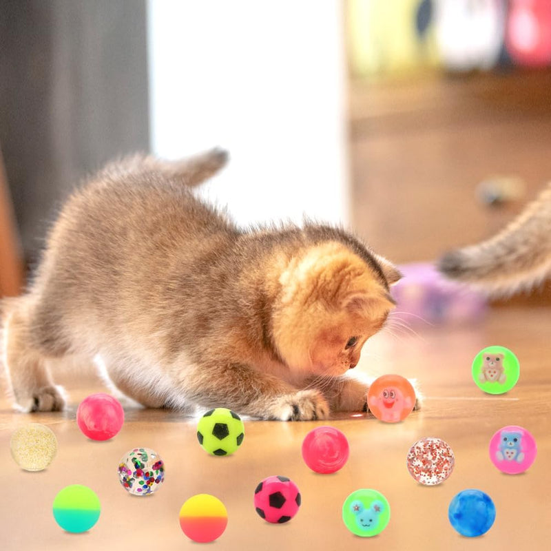 24pcs Bouncy Balls for Kids Treasure Box Toys for Classroom Party Favors
