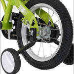 16 18 Inch Kids Bike with Training Wheels, Sturdy Frame and Adjustable Components