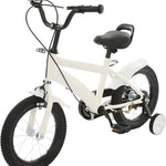 YIYIBYUS 14" Kids Bike, 14 Inch Children's Bicycle, Training Wheels, Adjustable Height, Dual Brake, Suitable for 3-6 Years Old